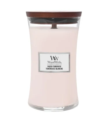 Woodwick Sheer Tuberose Świeca