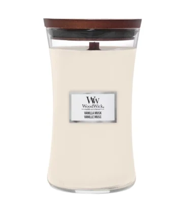 Woodwick Vanilla Musk Świeca