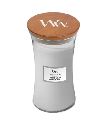 Woodwick Lavender&cedar Świeca