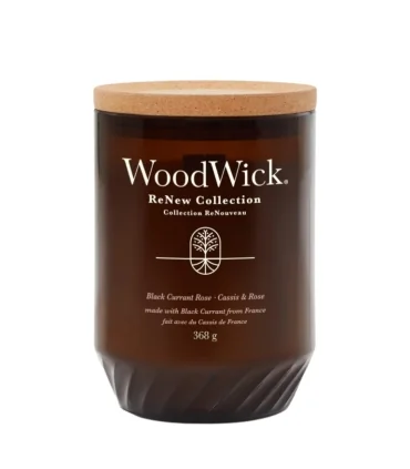 Woodwick Renew Collection Black Currant&rose Świeca
