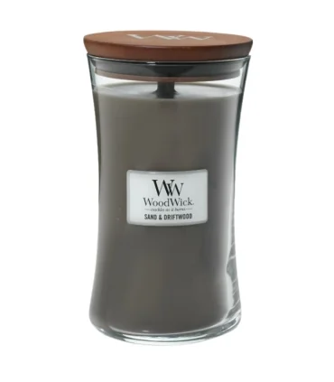 Woodwick Świeca Sand&driftwood