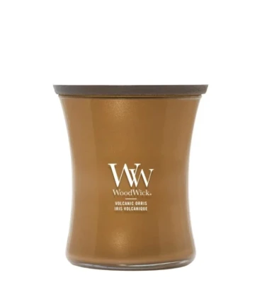 WoodWick Volcanic Orris – elegancka świeca zapachowa