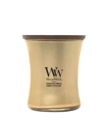 WoodWick Sparkling Pomelo – świeża świeca cytrusowa
